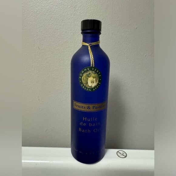 Fruits & Passion Green Apple Bath Oil Huile de Bain Pomme Verte Unused - Picture 7 of 7
